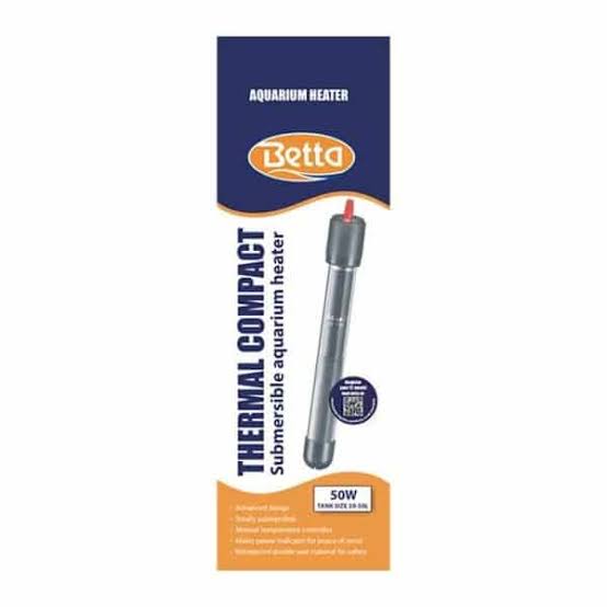 BETTA thermal compact submersible aquarium heater