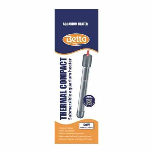 BETTA thermal compact submersible aquarium heater